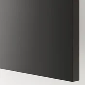 NICKEBO Front fioke, matirano boja antracita, 80x20 cm