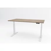 Elektropodesivi sto Ergodynamic A7 Performance, Sa dva motora, 1200 x 600 x 18mm, Hrast