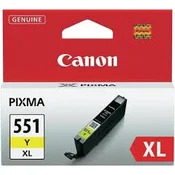 CANON CLI-551XL ŽUTA (11ML) ORIGINALNA PATRONA ZA TISKALICU (6446B001)