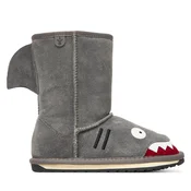 Škornji za sneg EMU Australia Little Creatures Shark K10589 Siva