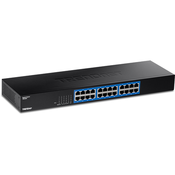 Trendnet TEG-S25 mrežni prekidac Gigabit Ethernet (10/100/1000) Crno