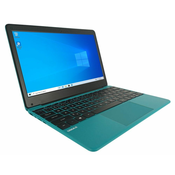 UMAX NTB VisionBook 12WRx tirkizna - 11.6 IPS HD 1366x768, Celeron N4020@1.1 GHz, 4GB, 128GBeMMC, Intel UHD, W11P, plavo-zelena