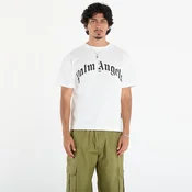Majice Palm Angels Curved Logo Reg Tee Off White/ Black XL