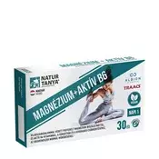 Natur Tanya - Veganski magnezij Active B6, 30 kapsul