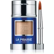 La Prairie Skin Caviar Concealer Foundation puder in korektor SPF 15 odtenek Tender Almond 30 ml