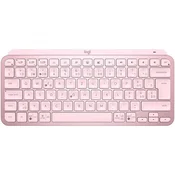 Logitech MX Keys Mini Illuminated Bežicna tastatura, Pozadinsko osvetljenje, Roze