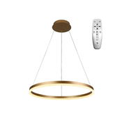 LED prigušiva viseci luster na sajli LED/42W/230V 3000-6500K + daljinsko upravljanje