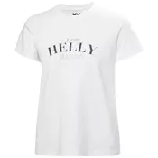 Helly Hansen W CORE GRAPHIC T-SHIRT 2.0, ženska majica, bijela 54592