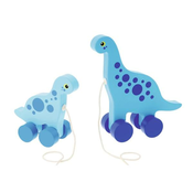Trefl Lesena igrača za vlečenje Dinozaver Sauropod