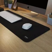 Xiaomi podloga za miško MIIIW – igralna podloga za miško in tipkovnico, črna usnje