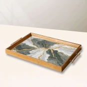 Aberto Design Poslužavnik TPEA10014 50 x 29 x 3.5 cm, Šareni
