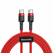 Kabel Baseus Cafule USB-C PD 2.0 QC 3.0 60W kabel 1m (crveni)