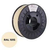 C-Tech tiskarska vrvica PREMIUM LINE ( filament), PETG, slonokoščena svetloba, RAL1015, 1,75 mm, 1 kg