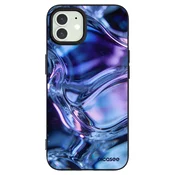 Silikonski črni ovitek za Apple iPhone 12 - Iris liquid