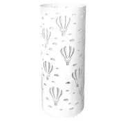 Brandani Posoda za dežnike Balon 21xh55cm/bela/kovina