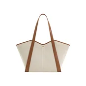 JW PEI Nakupovalna torba JW PEI Cabas/Shopping Kiana Brown Canvas rjava