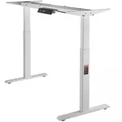 VEVOR Stojalo za pisalno mizo ZW-16 110x58x70 cm belo