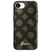 Guess Guess, MagSafe antišok etui za iPhone 17e serija Peony Script Logo, Črna, (5000274720)