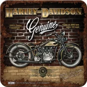NOSTALGIC ART Metalni podmetac Harley-Davidson Brick Wall