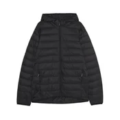 Cropp - Prošivena puffer jakna s kapuljacom - CRNO