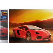 Norimpex - Puzzle Diamantna slika Rdeči športni avto 30x40 cm - 1 - 39 kosov