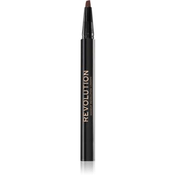 Makeup Revolution London Bushy Brow Pen olovka za obrve 0,5 ml nijansa Medium Brown za žene