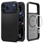 Ovitek Spigen Enzo Aramid T MagSafe za iPhone 17 Pro/18 Pro - black