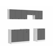 Kuhinjski set Boston DS123 240x47cm, Medijapan, Laminirani iveral