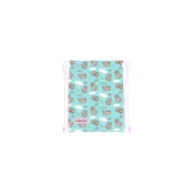 Head Torba za patike za devojcice Meow, 40 x 33 cm, Svetloplava