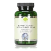 Vitamin C 750 mg z Bioflavonoidi, 120 kapsul