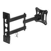 Maclean maclean nosilec za TV ali monitor, univerzalni, max vesa 100x100, 13-27, 15 kg, črn, mc-719