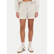 JJXX Kratke hlače iz tkanine Maddy 12253014 Écru Loose Fit
