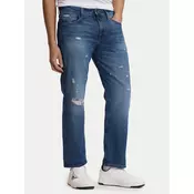 Guess Jeans Jeans hlače M5YA1B D6367 Modra Straight Fit