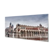 tulup.si Slika na akrilnem steklu Krakov cerkev krpo dež 100x50 cm 2 obešalnika