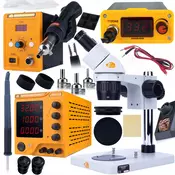 Rosfix Ganymede S Komplet Binokularnega Mikroskopa MSGS-B-PS1 V Servisni Postaji Protech Trio v1 – Visoka Optika, 20–80x Povečava,, (5000212267)