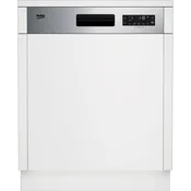 Beko BDSN28460X Vgrajeni pomivalni stroj delno vgrajen 60 cm