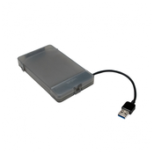 LogiLink AU0037 storage drive enclosure 2.5 HDD/SSD enclosure Grey