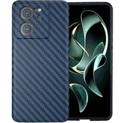 GS Ovitek za Xiaomi 13T/13T Pro, karbonska vlakna, moder