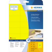 Herma etikete 88X46,6, zaobljene ivice A4/12 1/100 bela ( 02H4666 )