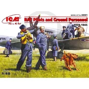 ICM ICM48081 Piloti in zemeljsko osebje RAF 1939-1945
