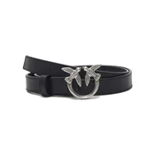 Pinko Love Berry H3 Belt Vite Črna