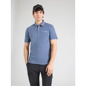 Columbia Polo majica Nelson Point 1772721 Modra Regular Fit