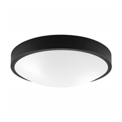 Plafonska lampa JONAS, 2xE27/60W/230V, precnik 36 cm, crna