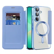 Etui SmartMag Book z Magsafe tehnologijo in RFID denarnico za Samsung Galaxy A26 - light blue