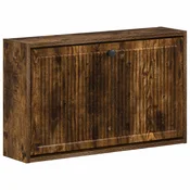 vidaXL omara za čevlje, pritrjena na steno EDE 71 x 17 x 43 cm