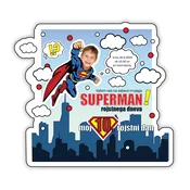 Personal Personalizirana vabila 6 kosov - Superman