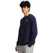 Under Armour UA Essential Fleece Crew Pulover Modra
