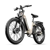 SHENGMILO Shengmilo S700 električno fatbike kolo AWD 26 x 3, dva motorja 2 x 1000 W, baterija 48 V 17,5 Ah in doseg do 90 km