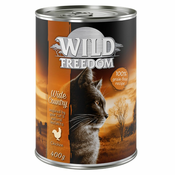 Ekonomicno pakiranje: Wild Freedom Adult 24 x 400 g - Wide Country - cista piletina