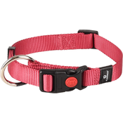 Flamingo Ziggi ovratnica - cherry 2 cmx40-55 cm